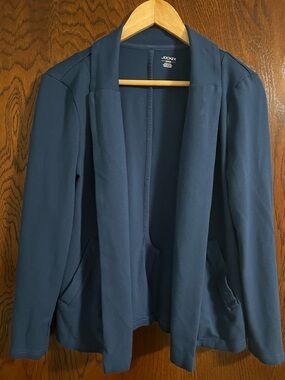 Jockey Women's Dark Navy Open-Front Blazer